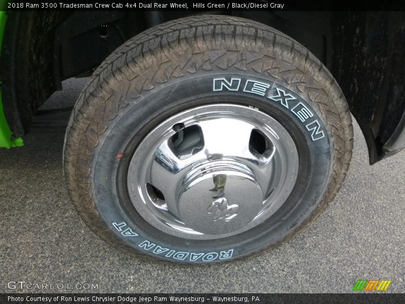 Hills Green / Black/Diesel Gray 2018 Ram 3500 Tradesman Crew Cab 4x4 Dual Rear Wheel