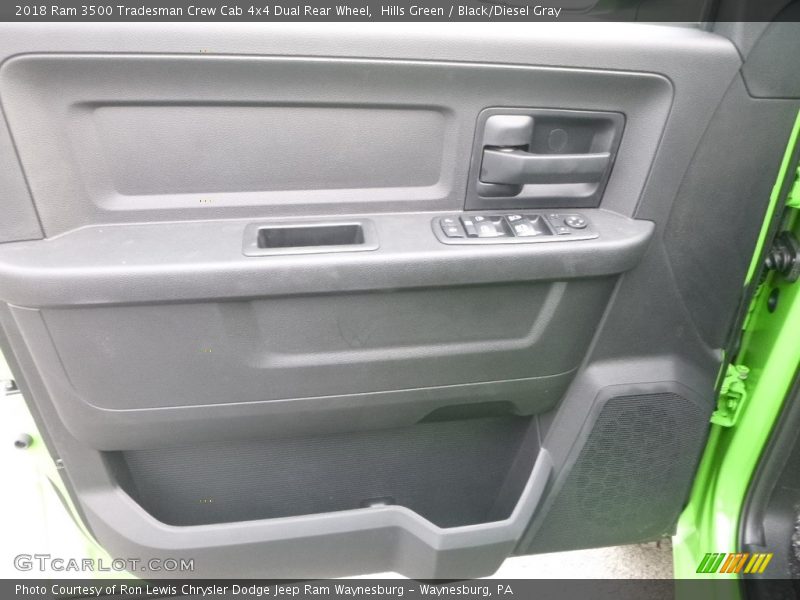 Hills Green / Black/Diesel Gray 2018 Ram 3500 Tradesman Crew Cab 4x4 Dual Rear Wheel