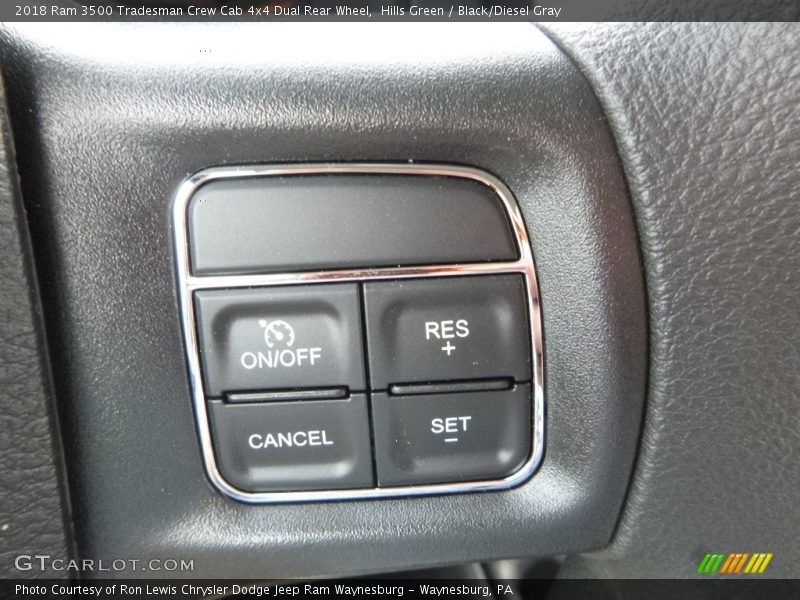 Hills Green / Black/Diesel Gray 2018 Ram 3500 Tradesman Crew Cab 4x4 Dual Rear Wheel