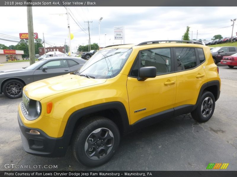 Solar Yellow / Black 2018 Jeep Renegade Sport 4x4