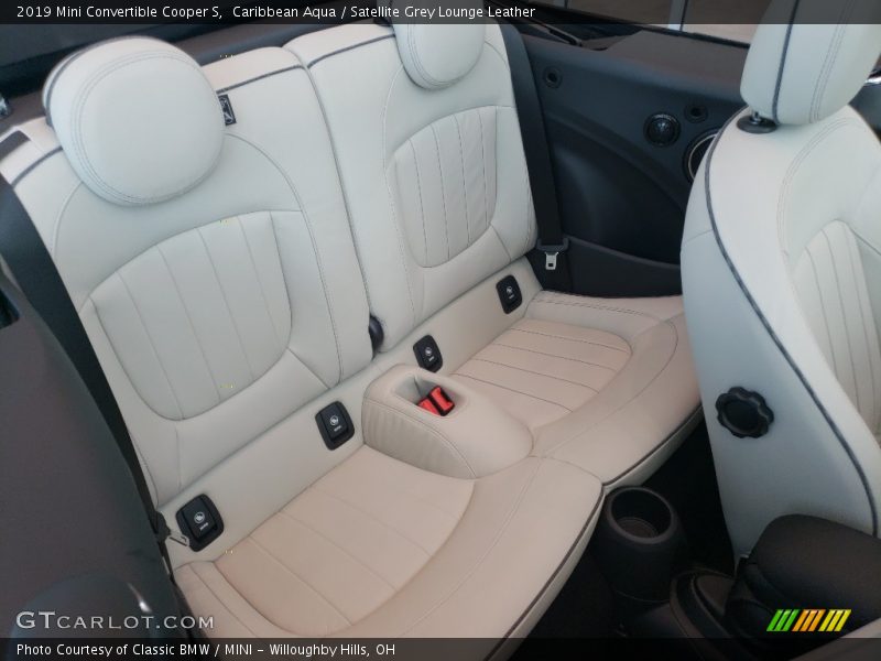 Rear Seat of 2019 Convertible Cooper S