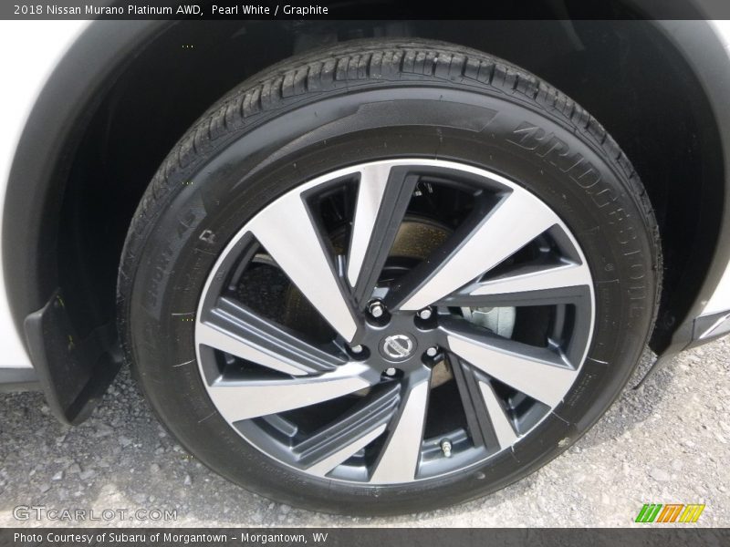 Pearl White / Graphite 2018 Nissan Murano Platinum AWD