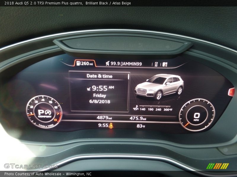 Brilliant Black / Atlas Beige 2018 Audi Q5 2.0 TFSI Premium Plus quattro