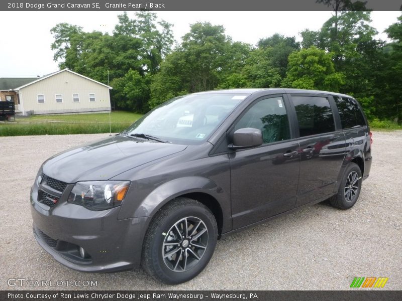 Granite Pearl / Black 2018 Dodge Grand Caravan SE