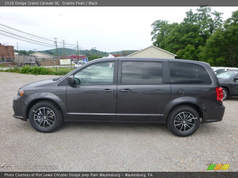 Granite Pearl / Black 2018 Dodge Grand Caravan SE
