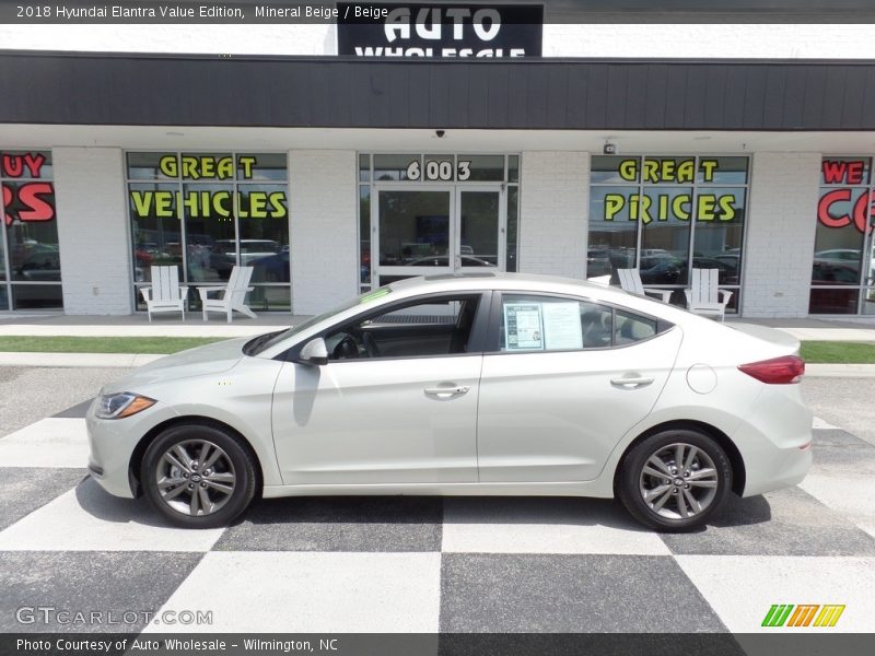 Mineral Beige / Beige 2018 Hyundai Elantra Value Edition