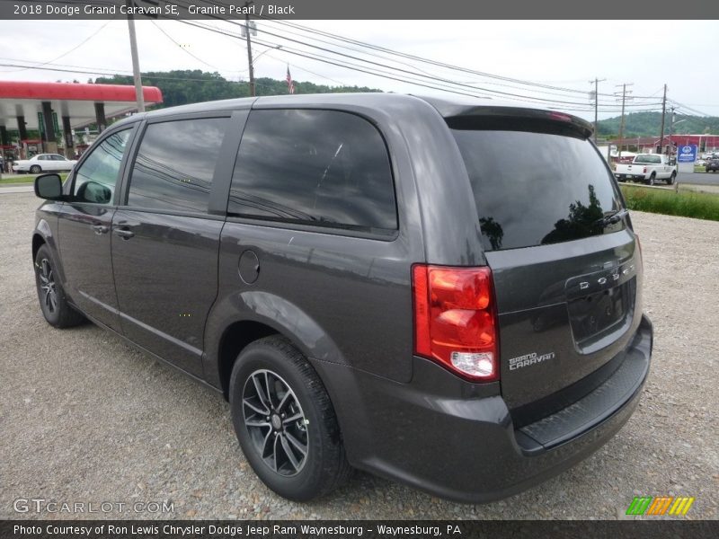 Granite Pearl / Black 2018 Dodge Grand Caravan SE