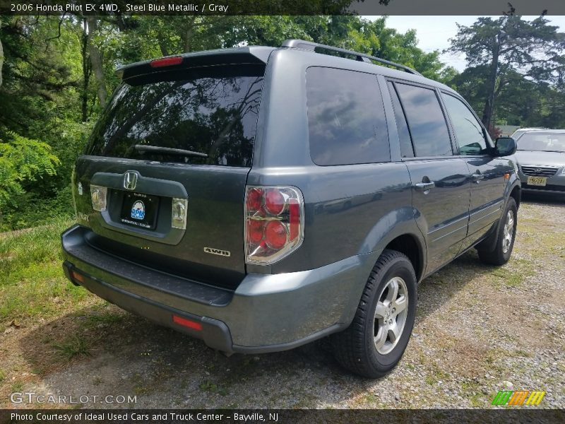 Steel Blue Metallic / Gray 2006 Honda Pilot EX 4WD