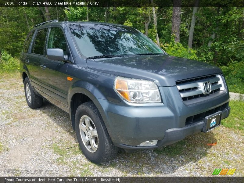 Steel Blue Metallic / Gray 2006 Honda Pilot EX 4WD