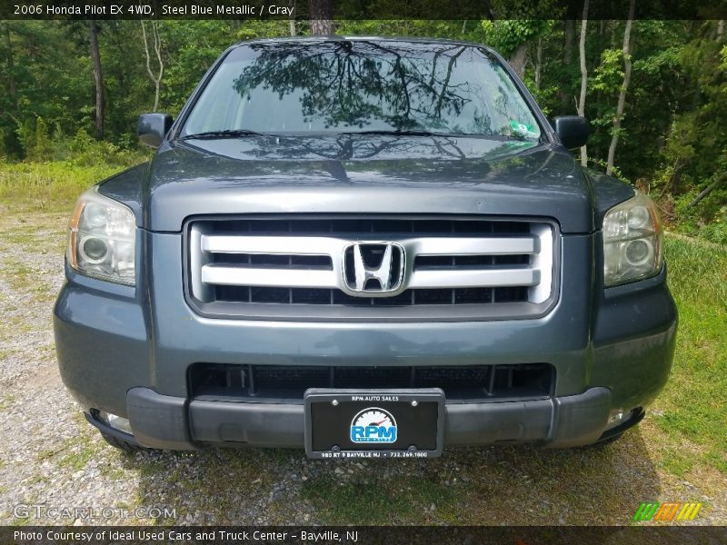 Steel Blue Metallic / Gray 2006 Honda Pilot EX 4WD