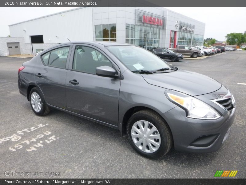 Gun Metal Metallic / Charcoal 2018 Nissan Versa S