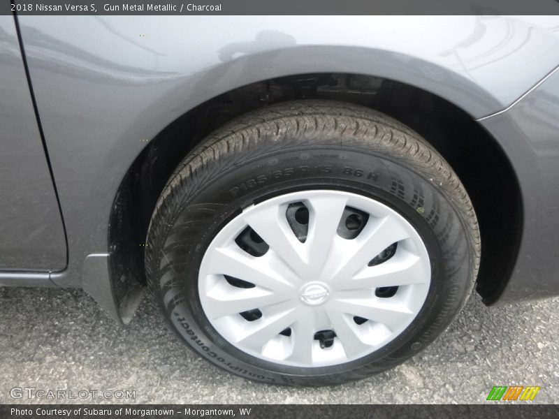 Gun Metal Metallic / Charcoal 2018 Nissan Versa S