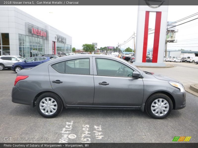 Gun Metal Metallic / Charcoal 2018 Nissan Versa S