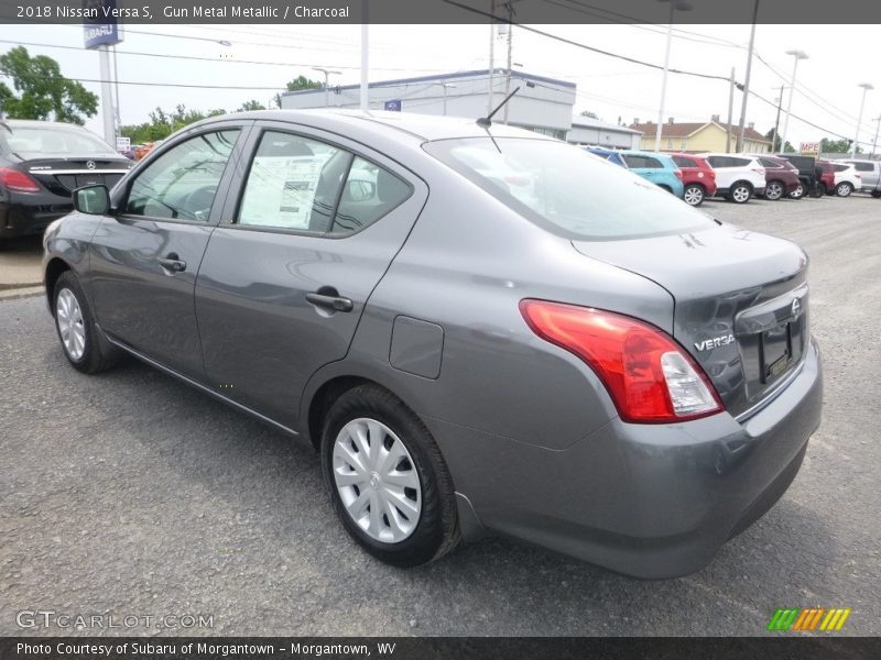 Gun Metal Metallic / Charcoal 2018 Nissan Versa S