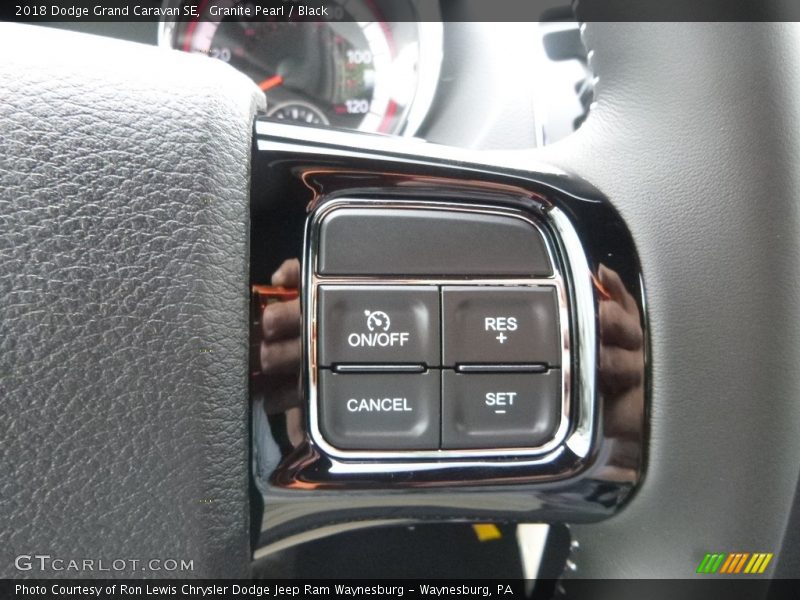 Granite Pearl / Black 2018 Dodge Grand Caravan SE
