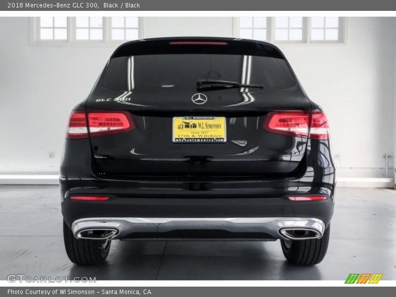 Black / Black 2018 Mercedes-Benz GLC 300