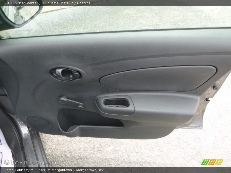 Gun Metal Metallic / Charcoal 2018 Nissan Versa S