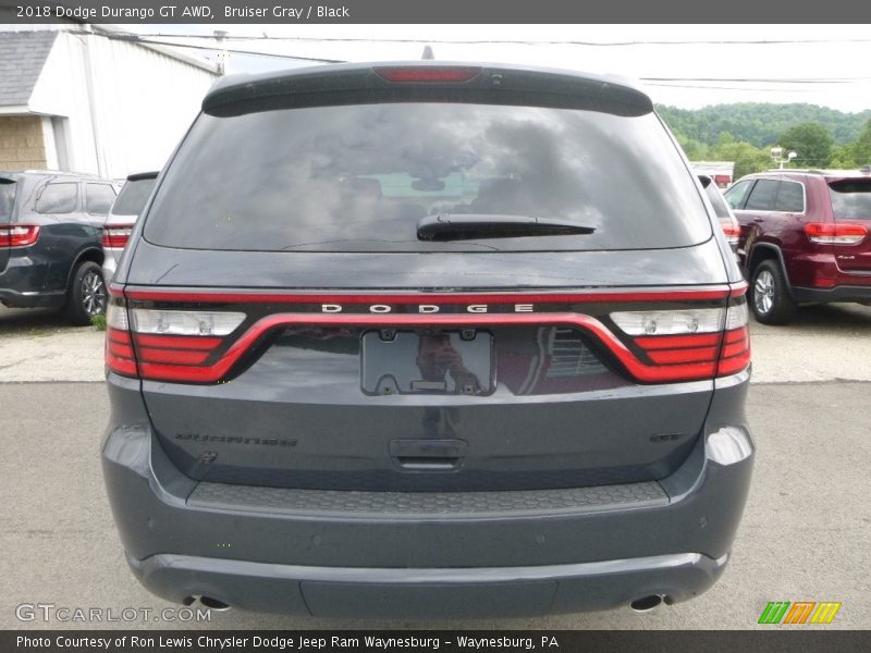 Bruiser Gray / Black 2018 Dodge Durango GT AWD