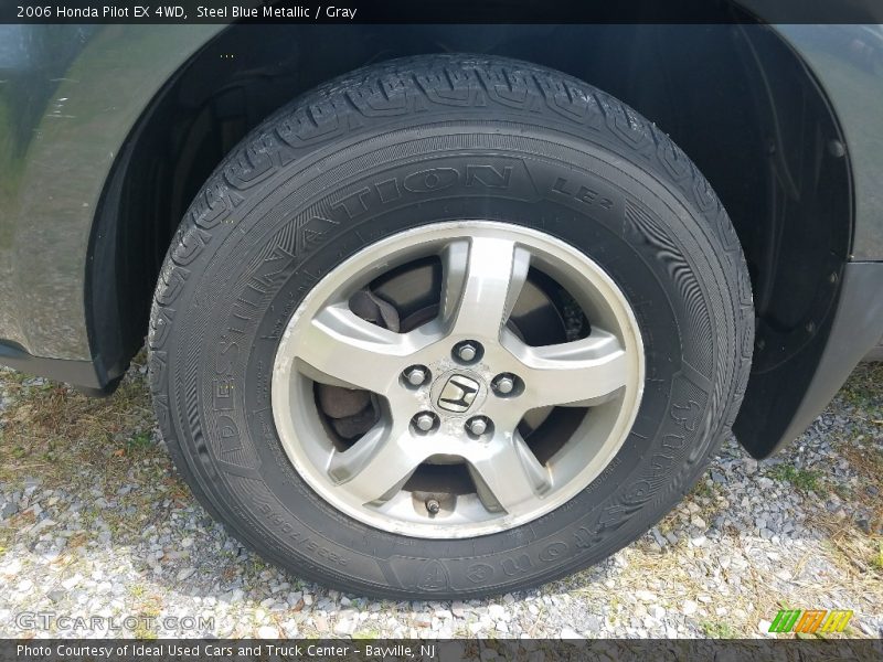 Steel Blue Metallic / Gray 2006 Honda Pilot EX 4WD