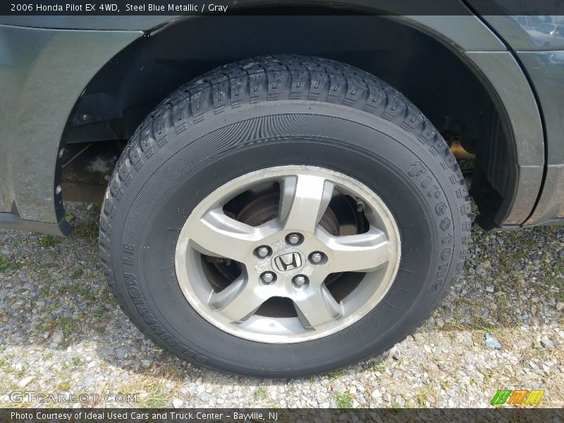 Steel Blue Metallic / Gray 2006 Honda Pilot EX 4WD