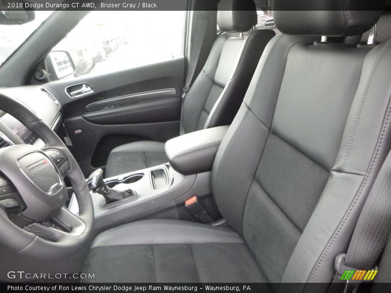 Bruiser Gray / Black 2018 Dodge Durango GT AWD