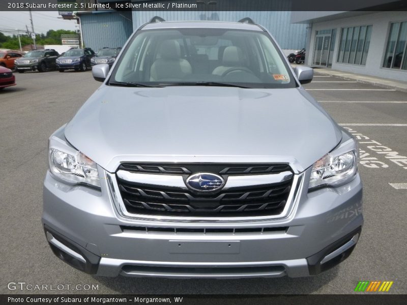 Ice Silver Metallic / Platinum 2018 Subaru Forester 2.5i Limited