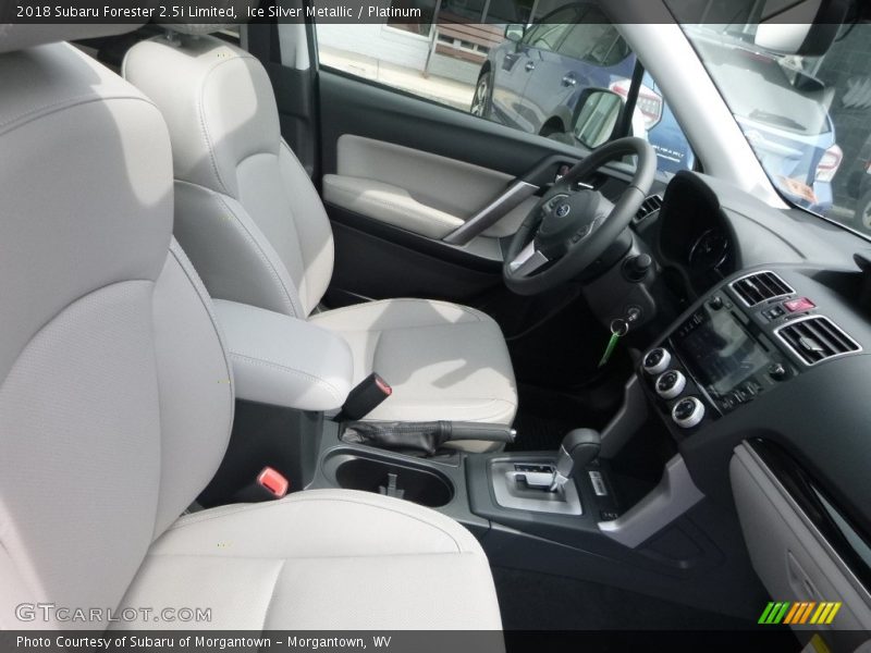 Ice Silver Metallic / Platinum 2018 Subaru Forester 2.5i Limited