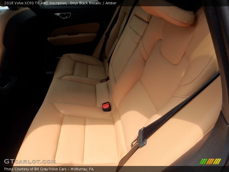 Onyx Black Metallic / Amber 2018 Volvo XC60 T6 AWD Inscription