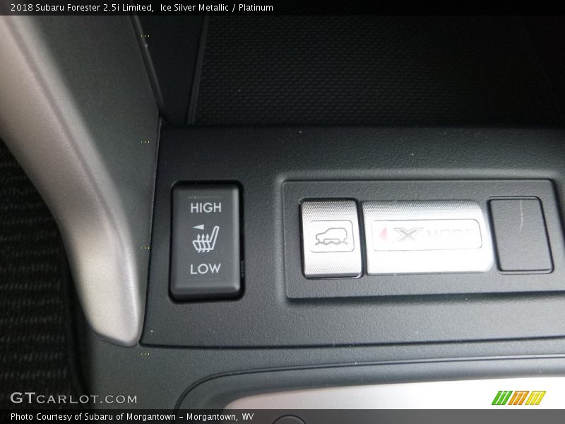 Ice Silver Metallic / Platinum 2018 Subaru Forester 2.5i Limited
