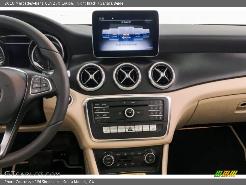 Night Black / Sahara Beige 2018 Mercedes-Benz CLA 250 Coupe