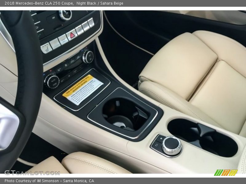 Night Black / Sahara Beige 2018 Mercedes-Benz CLA 250 Coupe
