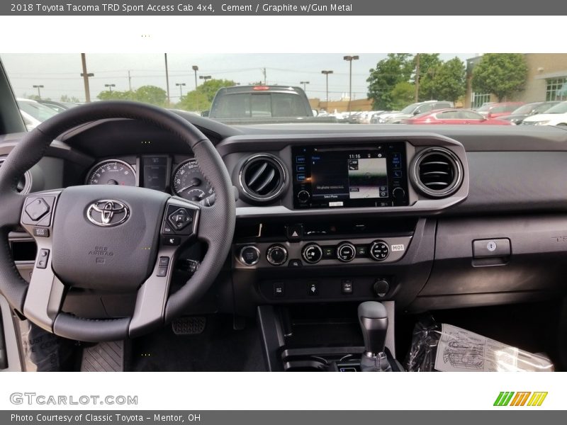 Cement / Graphite w/Gun Metal 2018 Toyota Tacoma TRD Sport Access Cab 4x4