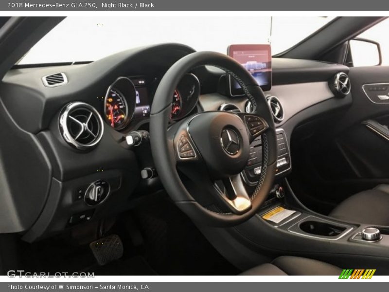Night Black / Black 2018 Mercedes-Benz GLA 250