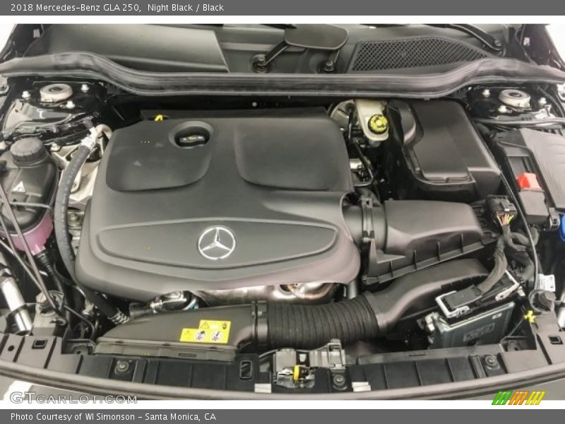 Night Black / Black 2018 Mercedes-Benz GLA 250