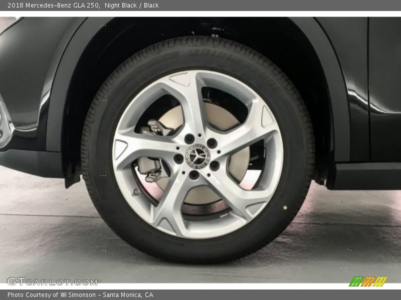 Night Black / Black 2018 Mercedes-Benz GLA 250