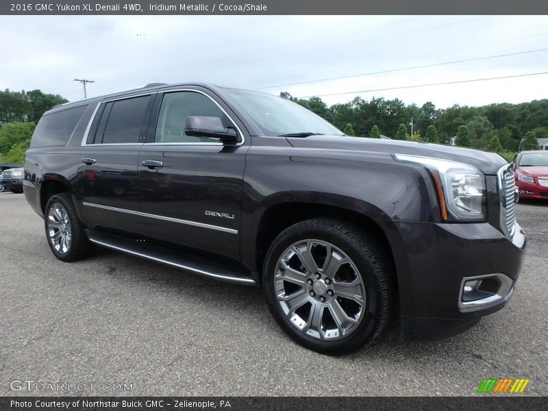Iridium Metallic / Cocoa/Shale 2016 GMC Yukon XL Denali 4WD