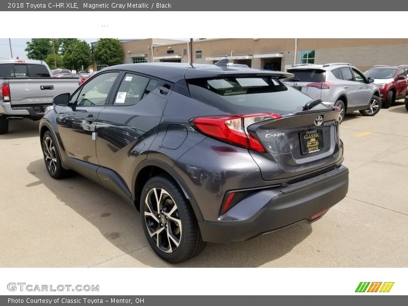 Magnetic Gray Metallic / Black 2018 Toyota C-HR XLE