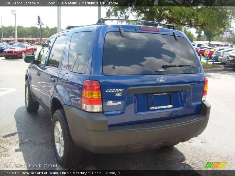 Sonic Blue Metallic / Medium/Dark Pebble 2006 Ford Escape XLT