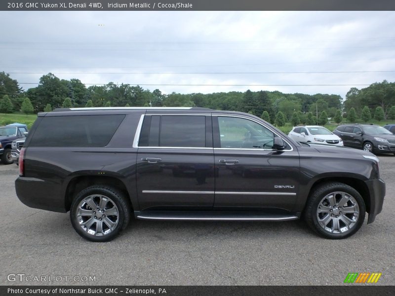 Iridium Metallic / Cocoa/Shale 2016 GMC Yukon XL Denali 4WD