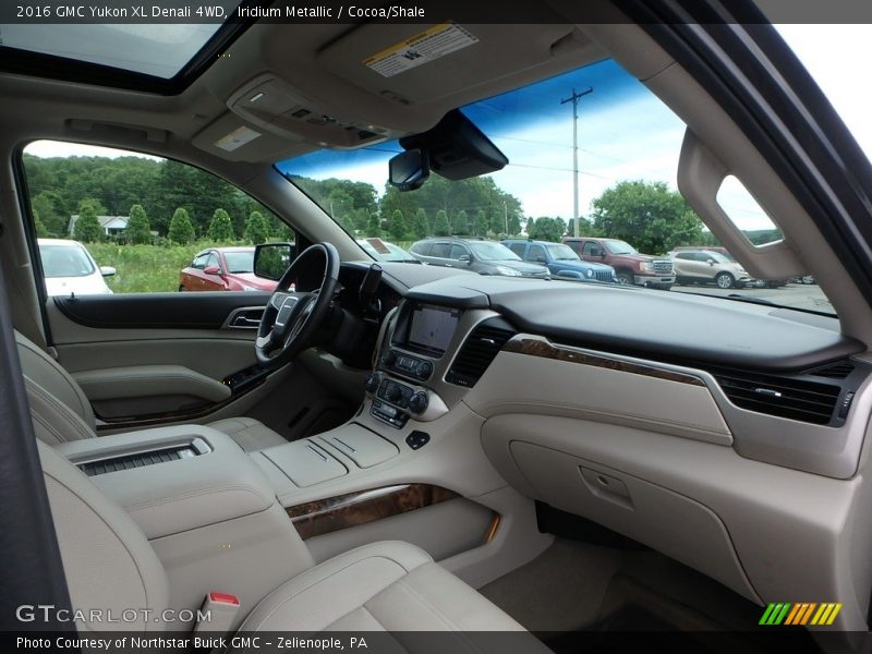 Iridium Metallic / Cocoa/Shale 2016 GMC Yukon XL Denali 4WD
