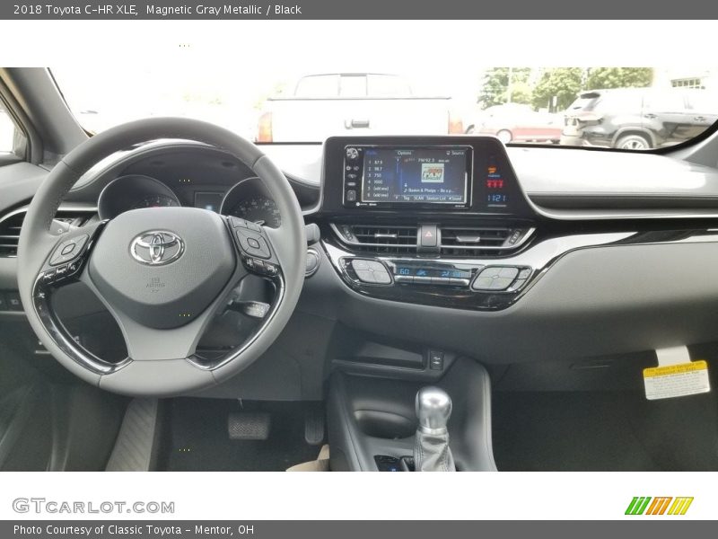 Magnetic Gray Metallic / Black 2018 Toyota C-HR XLE