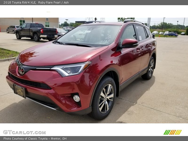 Ruby Flare Pearl / Ash 2018 Toyota RAV4 XLE