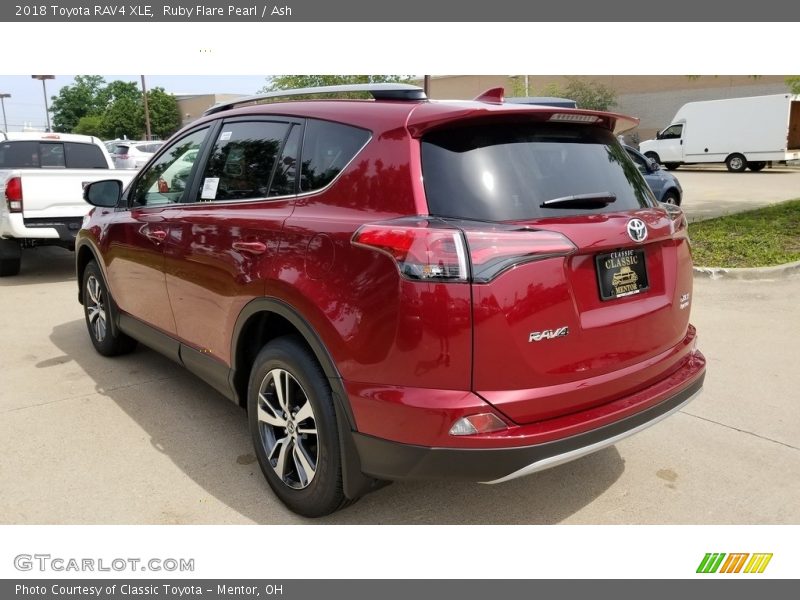 Ruby Flare Pearl / Ash 2018 Toyota RAV4 XLE