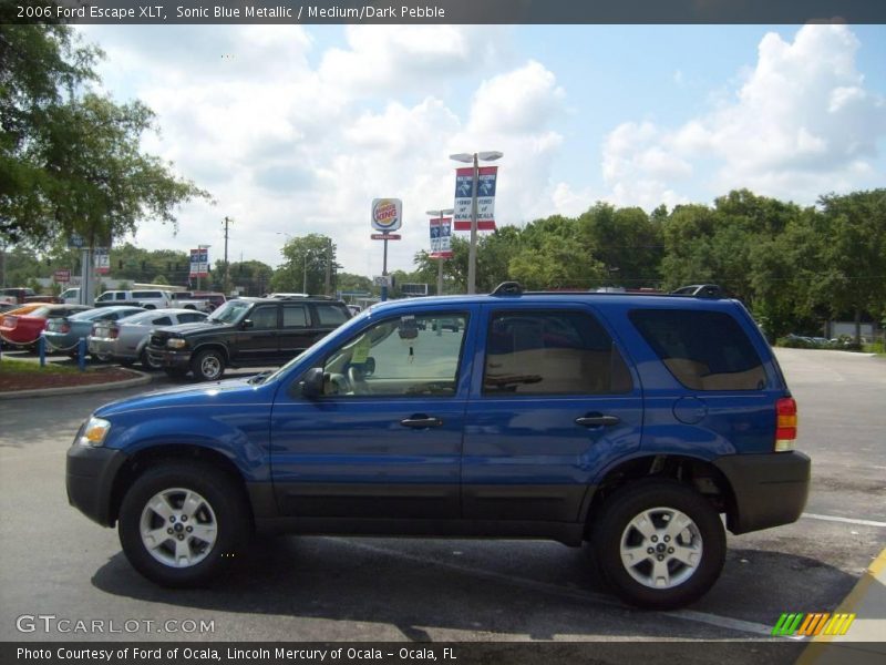 Sonic Blue Metallic / Medium/Dark Pebble 2006 Ford Escape XLT