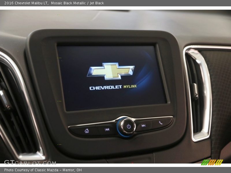 Mosaic Black Metallic / Jet Black 2016 Chevrolet Malibu LT