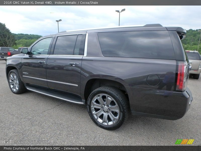 Iridium Metallic / Cocoa/Shale 2016 GMC Yukon XL Denali 4WD