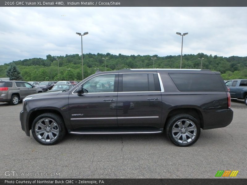 Iridium Metallic / Cocoa/Shale 2016 GMC Yukon XL Denali 4WD