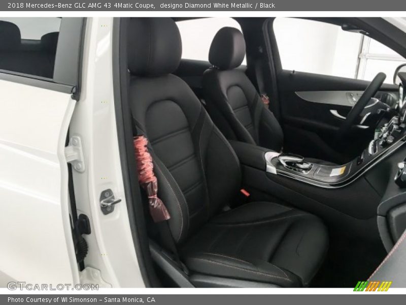 designo Diamond White Metallic / Black 2018 Mercedes-Benz GLC AMG 43 4Matic Coupe