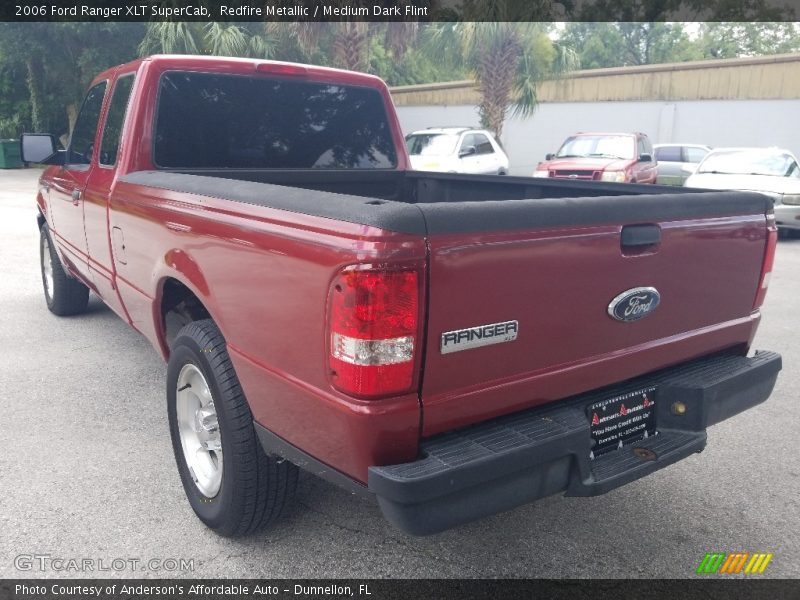 Redfire Metallic / Medium Dark Flint 2006 Ford Ranger XLT SuperCab