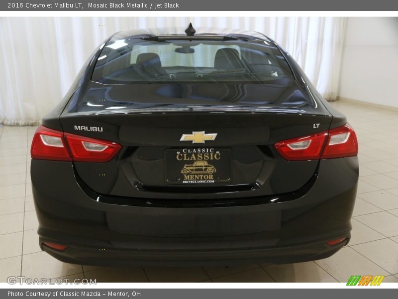 Mosaic Black Metallic / Jet Black 2016 Chevrolet Malibu LT
